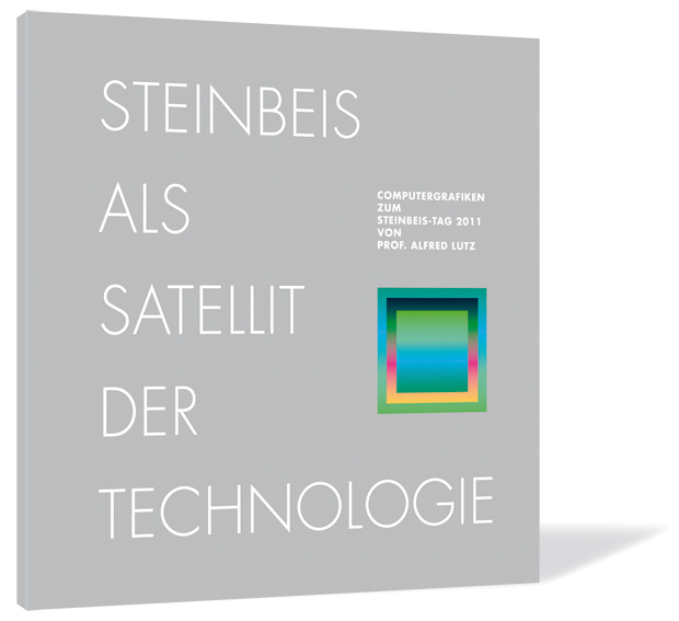 Buchcover von 'Steinbeis als Satellit der Technologie' von Alfred Lutz | Steinbeis-Stiftung, mit hellgrauem Hintergrund und weißer Schrift.